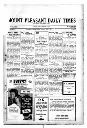 Mount Pleasant Daily Times (Mount Pleasant, Tex.), Vol. 12, No. 74, Ed. 1 Thursday, June 12, 1930