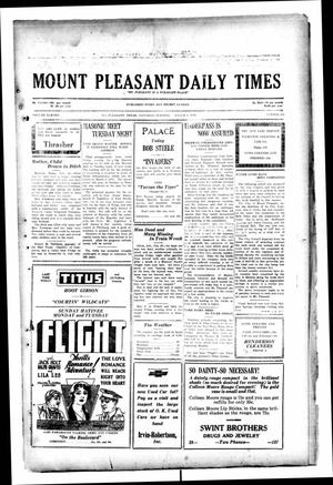 Mount Pleasant Daily Times (Mount Pleasant, Tex.), Vol. 11, No. 295, Ed. 1 Saturday, March 1, 1930