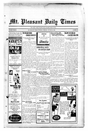 Mt. Pleasant Daily Times (Mount Pleasant, Tex.), Vol. 12, No. 261, Ed. 1 Thursday, January 29, 1931
