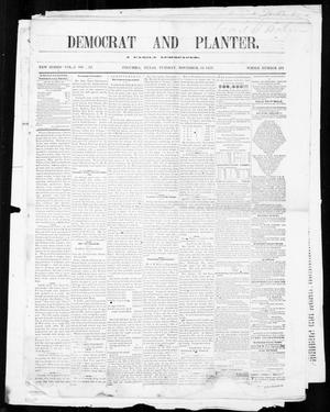 The Democrat and Planter (Columbia, Tex.), Vol. 3, No. 12, Ed. 1, Tuesday, November 10, 1857