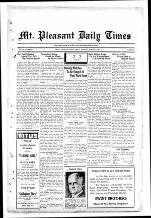 Mt. Pleasant Daily Times (Mount Pleasant, Tex.), Vol. 14, No. 14, Ed. 1 Friday, March 31, 1933
