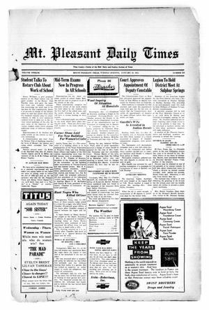 Mt. Pleasant Daily Times (Mount Pleasant, Tex.), Vol. 12, No. 255, Ed. 1 Tuesday, January 12, 1932