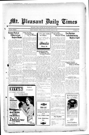 Mt. Pleasant Daily Times (Mount Pleasant, Tex.), Vol. 12, No. 218, Ed. 1 Monday, March 14, 1932