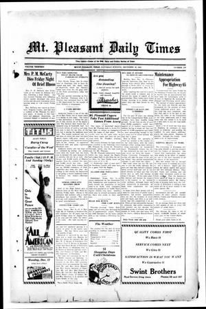 Mt. Pleasant Daily Times (Mount Pleasant, Tex.), Vol. 13, No. 215, Ed. 1 Saturday, December 10, 1932
