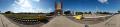 Thumbnail image of item number 1 in: 'Panoramic image of clock tower at Downtown Denton Transit Center'.