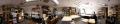 Photograph: Panoramic image of Digital Newspaper Unit workroom in the Willis Libr…