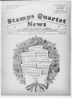 Stamps Quartet News (Dallas, Tex.), Vol. 18, No. 12, Ed. 1 Sunday, December 1, 1963
