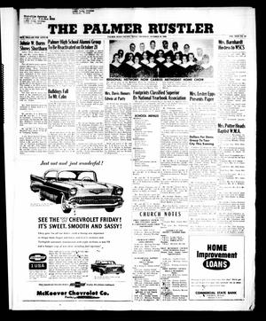 The Palmer Rustler (Palmer, Tex.), Vol. 31, No. 41, Ed. 1 Thursday, October 18, 1956