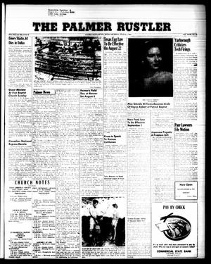The Palmer Rustler (Palmer, Tex.), Vol. 32, No. 30, Ed. 1 Thursday, August 1, 1957