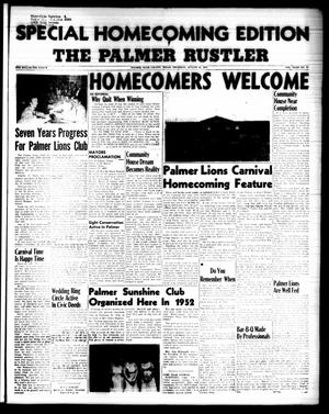 The Palmer Rustler (Palmer, Tex.), Vol. 32, No. 33, Ed. 1 Thursday, August 22, 1957