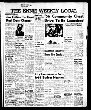 The Ennis Weekly Local (Ennis, Tex.), Vol. 31, No. [39], Ed. 1 Thursday, October 4, 1956