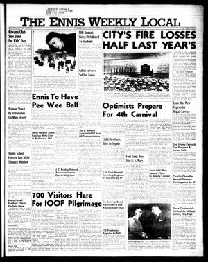 The Ennis Weekly Local (Ennis, Tex.), Vol. 30, No. 36, Ed. 1 Thursday, September 8, 1955