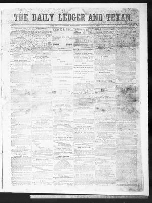 The Daily Ledger and Texan (San Antonio, Tex.), Vol. 1, No. 184, Ed. 1, Wednesday, August 15, 1860