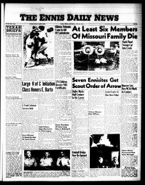 The Ennis Daily News (Ennis, Tex.), Vol. 66, No. 142, Ed. 1 Saturday, June 15, 1957