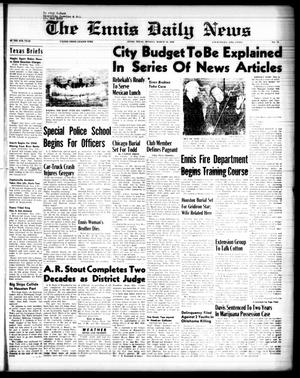 The Ennis Daily News (Ennis, Tex.), Vol. 67, No. 70, Ed. 1 Monday, March 24, 1958