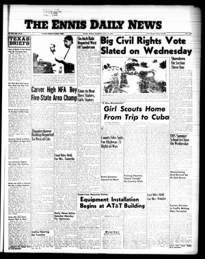 The Ennis Daily News (Ennis, Tex.), Vol. 66, No. 173, Ed. 1 Tuesday, July 23, 1957