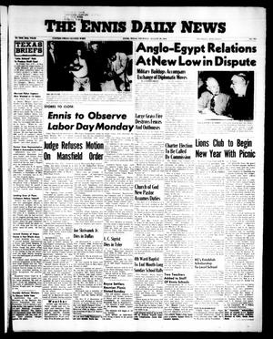 The Ennis Daily News (Ennis, Tex.), Vol. 65, No. [207], Ed. 1 Thursday, August 30, 1956