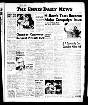 The Ennis Daily News (Ennis, Tex.), Vol. 65, No. 247, Ed. 1 Wednesday, October 17, 1956