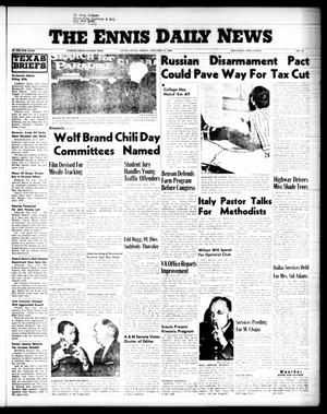 The Ennis Daily News (Ennis, Tex.), Vol. 67, No. 14, Ed. 1 Friday, January 17, 1958