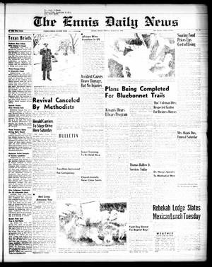 The Ennis Daily News (Ennis, Tex.), Vol. 67, No. 68, Ed. 1 Friday, March 21, 1958