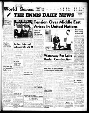 The Ennis Daily News (Ennis, Tex.), Vol. 64, No. 231, Ed. 1 Friday, September 30, 1955