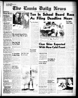 The Ennis Daily News (Ennis, Tex.), Vol. 67, No. 55, Ed. 1 Thursday, March 6, 1958