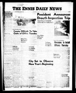 The Ennis Daily News (Ennis, Tex.), Vol. 65, No. 309, Ed. 1 Saturday, December 29, 1956