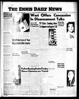 The Ennis Daily News (Ennis, Tex.), Vol. 66, No. 198, Ed. 1 Wednesday, August 21, 1957