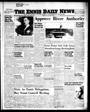 The Ennis Daily News (Ennis, Tex.), Vol. 64, No. 22, Ed. 1 Thursday, January 27, 1955