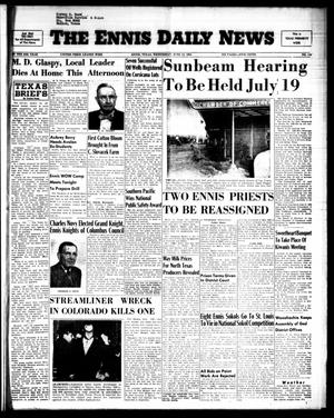 The Ennis Daily News (Ennis, Tex.), Vol. 64, No. 141, Ed. 1 Wednesday, June 15, 1955
