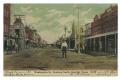 Postcard: Beeville Main Street 1909