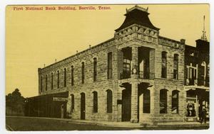 First National Bank Building and World War I Postcard