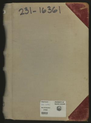 Primary view of object titled 'Travis County Clerk Records: Road Book Precinct 1'.