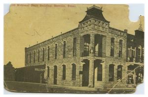 Primary view of object titled 'First National Bank of Beeville'.