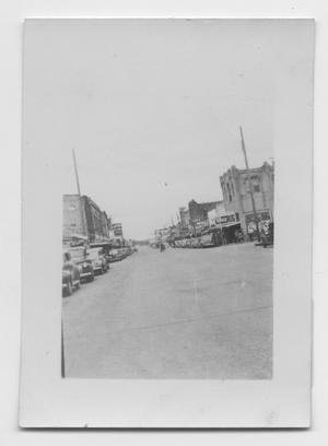Street Scene on Washington Street 1930's