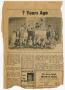 Thumbnail image of item number 1 in: '[Newspaper Clipping with a Reprinted Photograph]'.