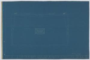 Primary view of object titled 'School Building/Auditorium, Oplin, Texas: Roof Plan'.