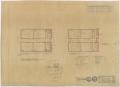 Thumbnail image of item number 1 in: 'High School Building, Pecos, Texas: Plumbing, Heating, and Electrical Floor Plans'.