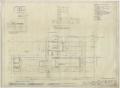 Primary view of High School Building, Pecos, Texas: Index and Plot Plan
