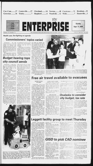 Polk County Enterprise (Livingston, Tex.), Vol. 123, No. 73, Ed. 1 Sunday, September 11, 2005