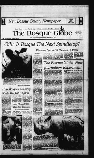 The Bosque Globe (Clifton, Tex.), Vol. 1, No. 1, Ed. 1 Thursday, December 3, 1981