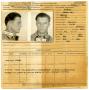 Thumbnail image of item number 1 in: '[Henry Methvin Mug-shot and Fingerprint Card, 1935 - Oklahoma State Penitentiary]'.