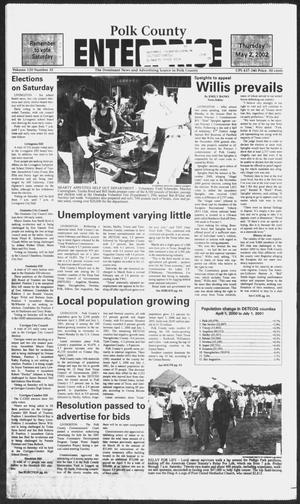 Polk County Enterprise (Livingston, Tex.), Vol. 120, No. 35, Ed. 1 Thursday, May 2, 2002