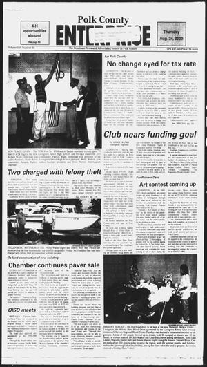 Polk County Enterprise (Livingston, Tex.), Vol. 118, No. 66, Ed. 1 Thursday, August 24, 2000