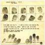 Legal Document: [Raymond Hamilton Fingerprint Chart, 1935 - Dallas, Texas Police Depa…