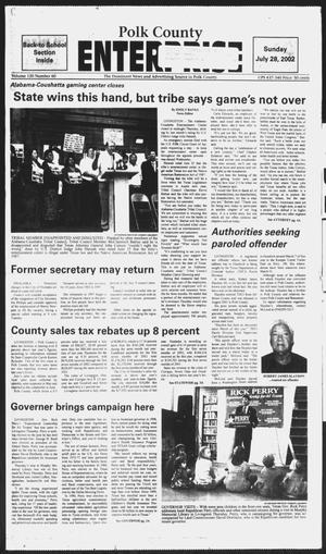 Polk County Enterprise (Livingston, Tex.), Vol. 120, No. 60, Ed. 1 Sunday, July 28, 2002