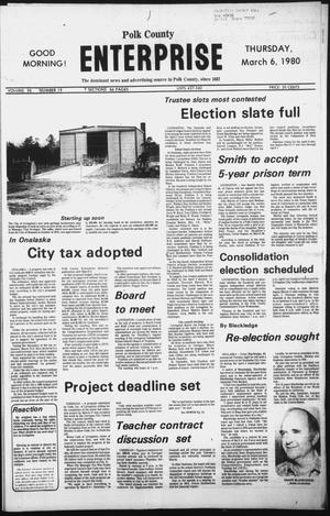 Polk County Enterprise (Livingston, Tex.), Vol. 98, No. 19, Ed. 1 Thursday, March 6, 1980