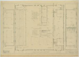 Primary view of object titled 'School Auditorium/Gymnasium, Hawley, Texas: Mechanical Plan'.
