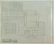 Thumbnail image of item number 2 in: 'School Building, Kermit, Texas: First Floor Plan and Work Schedules'.
