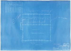 Primary view of object titled 'Sterling County Courthouse: Roof Framing Plan'.